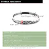 Ethnic Women's 925 Sterling Bracelet Fine Jewelry Pattern Bangle Solid Silver Can Be Adjusted Accessories