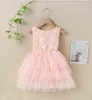 Retail New Baby Girls Fairy Lace Cake Vest Dress , Girls Princess Sweet Flower Clothes 1-5T G1129
