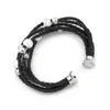 Charm Bracelets 12pcs/lot Wholesale Colorful Bracelet Jewelry Magnetic Clasp Bracelet, Accept Customization LSBS15