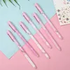 Stylos à bille 1 pièces Sakura stylo effaçable 05mm créatif étudiant Gel nouveauté papeterie mignon bleu Signature Kawaii fournitures scolaires6470623