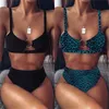 Sexy bikini woman Ring Bikini Push-Up Padded Swimwear Swimsuit Beachwear Set tanga mujer #K4 210702