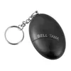 120dB äggform Självförsvarslarm Keychain Girl Women Protect Alert Personliga säkerhetslarmsystem