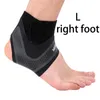 Tornozelo Strap Sports Protection Light e Protetor de pé pressionado Anti-Sprain Running Breathable Cover Suporte