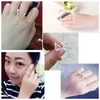 Fashion Alloy Rings Hollow Angel Wings Ring Adjustable Opening Finger Ring Party Favor Jewelry Wedding Gift for Girls G1125