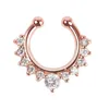 Mixmax 20 stks / partij Ring Stud Allow Hoop Neus Nep Piercing Septum Mode-sieraden Hele Veel Bulk Dropshopping