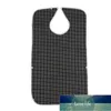 Schorten 3 stks / set Waterdichte Plaid Crumb Catcher Adult Bib Schort Herbruikbare Kleding Protector Voorkom Olie Sap Spill Ouderling Draagbaarheid Wear1 Fabriek Prijs Expert Desig