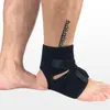 Ankle Support Sports Sleeve Dykning Tyg Handled Elastiska Bandage Brace Gym Running Foots
