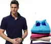 Broderie de luxe à la mode Big Small Horse Crocodile polos pour hommes polos T-shirt TAILLE S-6XL Cool Slim Fit Casual Business Shirt