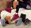 Mini Mini Botas de Neve Manter Botão Quente Moda Fashion Light Womens Booties Winter Shoes 13 Cor pode escolher