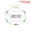 Coreano Kpop Dolce Colorato Morbida Ceramica Fiori Choker Boho Bead Clavicola Collane per Le Donne Ragazze Gioielli 2021 Nuovo