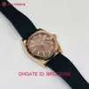 Orologio da uomo con cinturino in caucciù Sky Dweller ad alto costo, automatico, meccanico, 42 mm, oro giallo, 326238, zaffiro, funzione completa, piccolo 227L.