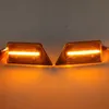 2PCS 12V Flödande sväng Signal Ljus Dynamisk LED Sida Marker Side Reepeater Ljusblinker för OPEL VECTRA C 01-08 för Signum 03-08