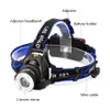 LED HeadLamp Super Bright Phare T6 / L2 à l'extérieur Etanche Etanche Zoomable USB rechargeable 18650 batterie de batterie Camping Light Light