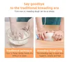 Wholesale Kitchen Silicone Dough Flour Kneading Mixing Bag Reusable Cooking Pastry Tools Flour Kneading Bags Bakeware Kitchen Tools