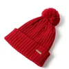 Mode hiver chaud tricoté chapeau balle Style décontracté casquettes Crochet Cap Pompons femmes Casquette Homme Beanie/crâne Eger22