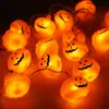 Paski LED Pumpkin Light Skewers Halloween Dekoracyjne światła lub multi scena za pomocą dekoracji domowej Lightled