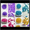 Loose Beads Jewelry Drop Delivery 2021 Wholesale Dyed Natural Pearls Inside Party In Bulk Open At Home Pearl Oysters With Vacuum Packaging Tb