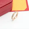 Designer Jewelry Lover Ring Couple Rings Woman Gold Silver Rose Love Jewellery High Quality Stainless Steel Designer Men Wedding Promise Rings For Female Women Gift