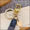 Porte-clés bijoux luxe porte-clés hommes et femmes mode sacs suspendus boucle voiture à la main en cuir pendentif livraison directe 2021 7Wxrk