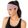 Copricapo da donna Yoga Sport Abbigliamento attivo Moda Palestra solida Corsa Fitness Parrucchiere Lady Girl Comfort elastico Esercizio all'aperto Fasce per capelli