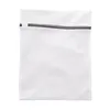 High-end Elegant Gray Zipper Laundry Bag Thickening Bra Home Garden Storage Organization Bags