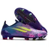 2021 Nieuwste Mens X Speedflow + FG Soccer Schoenen Hoge Kwaliteit Zwart Wit Rode Messi Cleats Outdoor Voetbalschoenen