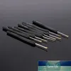 8Pcs/set Black Knitting Needles Plastic Handle Crochet hooks for Knit DIY Craft Loom Tool Weaving Kit Braid