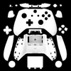 Shell for Xbox One استبدال Slim Full و Buttons Mod Kit Matte Cover P9ye Game Controllers Mownsticks
