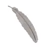 Feather Metal Bookmark Ideal Gift Bookmarks Books Tools for Women Kids Readers Cool Page School Desk Accessories CGY37