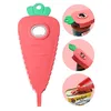 Carrot Multi-Purpose Opener Jar Can Beer Bottle Opener Tool with Magnet and Hangable Hook RRE12674