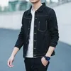 Erkekler Jean Ceketler Dropshipping Giyim Denim Moda Pamuk Adam Kot Düğme Üst Kat İnce Bahar Dış Giyim Erkek Marka Kovboy