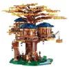 En stock 21318 Tree House Les plus grandes idées Modèle 3000 Pcs legoinges Blocs de construction Briques Enfants Jouets éducatifs Cadeaux T191209214g