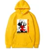 Аниме атака на Titan Sad Mikasa Ackerman Hoodie весенние и осенние топы свободные повседневные слияние с длинным рукавом толстовки Y211118