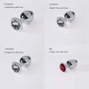 Waterproof butt Plug Anal toys Stainless Steel Smooth Touch Buttplug dilatador Sex Toys Products For woman Men gay adults8568008