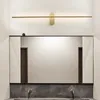 Wall Lamps Modern Minimalist Led Long Line Lamp Bedroom Bedside Living Room Bathroom Mirror Light Decor Sconce