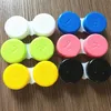 100pcs Colorful Case Contact Lenses Box Double-Box Easy Carry For Eyes Care Eyewear Accessories