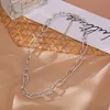 Collana per le donne Hip-Hop Punk Style Wire Brambles catena Collane Figaro Neck Catene gioielli Collares de Moda 2020 Collier J0312