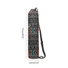Yoga Matte Tasche Tragen Langlebig Leinwand Floral Gedruckt Yoga Rucksack Verstellbaren Riemen Drop Shipping Q0705