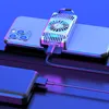 AH-101 Crackte Semiconductor Mobile Phone держатели холодильнее вентилятор быстро охлаждение холодное ветровое крепление для Pugb