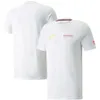 F1 T-shirt Formula 1 Team Racing Polo T-shirt Fans Logo de voiture surdimensionné T-shirt à manches courtes Summer Fashion Casual Men's 203o