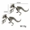 Dangle ljuskrona kvinnor män örhängen öron stud dinosaur form mode smycken valentins dag gåva bn