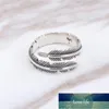 Boho verstelbare chique veer blad ring vintage Thaise metalen kleur mannen vrouwen bruiloft hippie punk fietser spinner roteerbare ringen fabriek prijs expert ontwerpkwaliteit