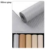 Wallpapers Modern Solid Color Straw Linen Wallpaper PVC Brown Grey Wall Paper Roll Living Room Bedroom TV Background Home Decor Simple