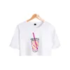 잘받은 아이스 커피 튄 T-Shrit charli d 'amelio 티셔츠 소녀 섹시한 charli damelio merch O-neck 작물 짧은 티셔츠 Y0621
