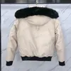 Men Women designer Down real Top fox fur jackets coat winter outdoor waterproof thickened warm stracket Suit high quality multi-color Casual solid color short model