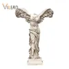 Vilead 16 cm 25 cm 40 cm hars overwinning godin standbeeld sculptuur ambachten ornamenten model karakter beeldjes vintage woondecoratie 210811