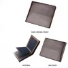 Vintage Männer Brieftasche PU Leder Herren Luxus -Brieftaschen Desinger Tasche Kurzhalter Clip Credit Card Money Bag 247b