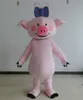 Halloween Cute Pig Mascot Costume Costume di alta qualità Personalizza Cartoon Animal Anime Tema Personaggio Adulto Taglia Natale Carnival Vestito operato