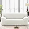 Solid färg soffa täcker för vardagsrum sträcka slipsar elastiska material soffa hörn dubbel sits tre-sits 220302