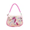 Moda Satchel Children Princess Girls Cartoon Małe Torby Portfel Cute Kot Unicorn Przenośny One-Ramię Messenger Torba Coin Torebka G73SP4J